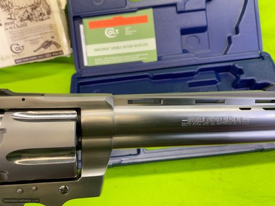 RARE Colt ANACONDA Special Order Quad Magna Port 6 In MFG 1995 Stainless SS - Image 12 of 19