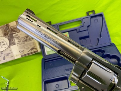 RARE Colt ANACONDA Special Order Quad Magna Port 6 In MFG 1995 Stainless SS - Image 7 of 19