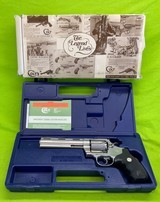 RARE Colt ANACONDA Special Order Quad Magna Port 6 In MFG 1995 Stainless SS - 1 of 19