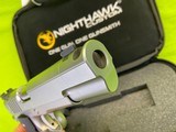 NIGHTHAWK CUSTOM 1911 Firehawk 45 ACP Auto Ported IOS Optic Ready & Full Stainless Upgrade - 5 of 15