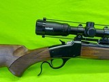 RARE Winchester Low Wall Hunter 24 Inch Octagon Deluxe 222 Remington 1885 - 4 of 14