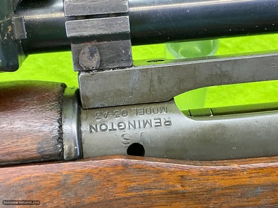 Remington 1903 A4 Sniper Rifle USGI WW2 03-A4 03A4 30-06 8-43 M84 WWII C&R - Image 18 of 20