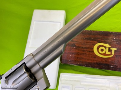 Colt Trooper MKIII MK III Mark 3 8 Inch Electroless Nickel .357 In Box 1978 - Image 10 of 18