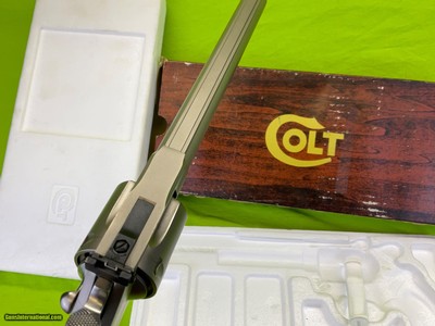 Colt Trooper MKIII MK III Mark 3 8 Inch Electroless Nickel .357 In Box 1978 - Image 12 of 18
