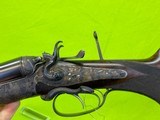 Exquisite German Carl Guntermann Engraved 9.3x72R x 16 x 16 Combination Gun Dusseldorf Drilling - 17 of 18