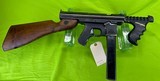 TRANSFERABLE FULL AUTO SPITFIRE 45ACP THOMPSON TOMMY GUN MACHINE GUN SHORTY - 1 of 15