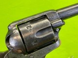 COLT 1ST GEN 1873 SINGLE ACTION ARMY SAA 45 5 1/2 Western Engraved 1902 - 13 of 20