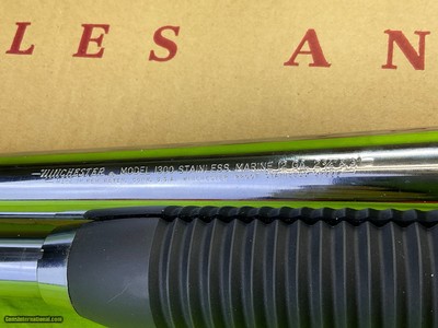 Winchester 1300 Stainless Marine Synthetic 12 Ga 3 In Magnum Defender & Box - Image 7 of 16