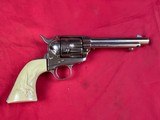 Colt Single Action Army SAA 1873 45 5 1/2 In 1898 1st Gen Nickel ANTIQUE - 2 of 20