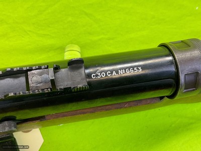 RARE PRE-MAY FULL AUTO Dominican SAN CRISTOBAL 30 CAL CARBINE KEEPER TYPE 2 - Image 7 of 17