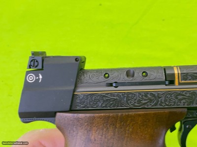 Hammerli Swiss Model 208S 208-S 22 LR Engraved Presentation Grade Semi Auto Target Pistol - Image 11 of 19