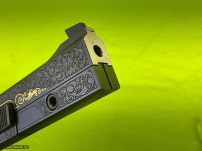 Hammerli Swiss Model 208S 208-S 22 LR Engraved Presentation Grade Semi Auto Target Pistol - Image 15 of 19