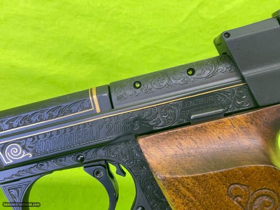Hammerli Swiss Model 208S 208-S 22 LR Engraved Presentation Grade Semi Auto Target Pistol - Image 6 of 19