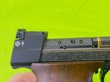 Hammerli Swiss Model 208S 208-S 22 LR Engraved Presentation Grade Semi Auto Target Pistol - 11 of 19