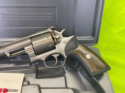 Ruger Super Redhawk 480 Ruger 7 1/2 Revolver Red Eggshell Matte Gray Rings - Image 5 of 18