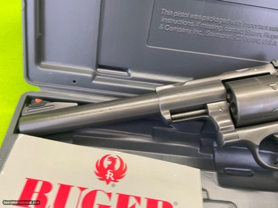 Ruger Super Redhawk 480 Ruger 7 1/2 Revolver Red Eggshell Matte Gray Rings - Image 3 of 18