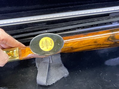 CUSTOM Factory SILVER SEITZ Trap 12 GA 2 Barrel Set Competition Rib - Image 18 of 19