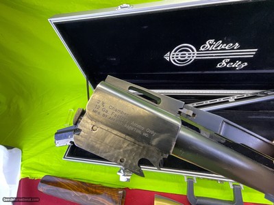 CUSTOM Factory SILVER SEITZ Trap 12 GA 2 Barrel Set Competition Rib - Image 14 of 19