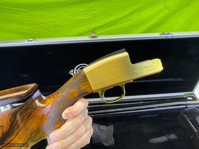 CUSTOM Factory SILVER SEITZ Trap 12 GA 2 Barrel Set Competition Rib - Image 6 of 19