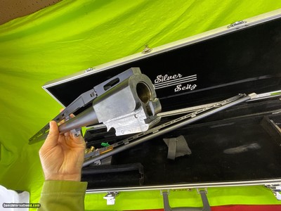 CUSTOM Factory SILVER SEITZ Trap 12 GA 2 Barrel Set Competition Rib - Image 15 of 19