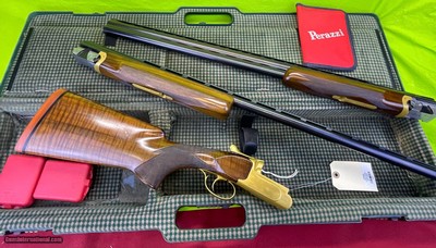 PERAZZI MX8 2 Barrel Set TRAP SKEET 12GA MX-8 SINGLE O/U Over Under Shotgun