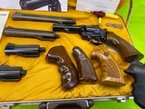 DAN WESSON Revolver 15-2 Pistol PAC 5 Barrel Set 357 Magnum Case Extras DWA - 6 of 20