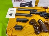 DAN WESSON Revolver 15-2 Pistol PAC 5 Barrel Set 357 Magnum Case Extras DWA - 5 of 20