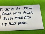 BADGER ORDNANCE M2008 AMERICAN PRECISION ARMS 243 WIN TACTICAL MCMILLAN AI - 14 of 15