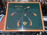 RARE 5 COLT Single Action Army SHERIFFS Custom Shop Reserve Set ROYAL BLUE 3rd Generation 1987 Limited - 1 of 20