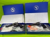 CONSECUTIVE PAIR COLT SINGLE ACTION ARMY SAA 38 Special 3rd Gen Tuned 5 1/2 Barrel - 1 of 19
