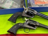 CONSECUTIVE PAIR COLT SINGLE ACTION ARMY SAA 38 Special 3rd Gen Tuned 5 1/2 Barrel - 11 of 19