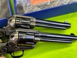 CONSECUTIVE PAIR COLT SINGLE ACTION ARMY SAA 38 Special 3rd Gen Tuned 5 1/2 Barrel - 9 of 19