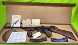 LNIB Thompson Auto Ordnance 1927 A3 22 LR Semi Auto Rifle 18” West Hurley - 1 of 18