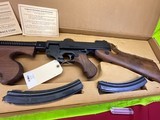 LNIB Thompson Auto Ordnance 1927 A3 22 LR Semi Auto Rifle 18” West Hurley - 4 of 18