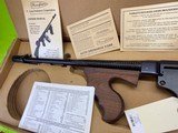LNIB Thompson Auto Ordnance 1927 A3 22 LR Semi Auto Rifle 18” West Hurley - 9 of 18