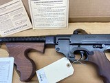 LNIB Thompson Auto Ordnance 1927 A3 22 LR Semi Auto Rifle 18” West Hurley - 8 of 18