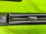 English Isaac Hollis London Underlever Hammer SxS Double Rifle 577 Express - 15 of 20