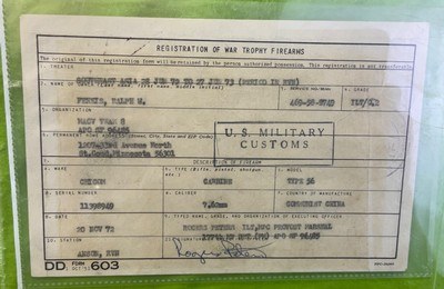 RARE VIETNAM War Bringback CHINESE SKS MAC V SOG Trophy Documented Captured 7.62x39 - Image 2 of 20