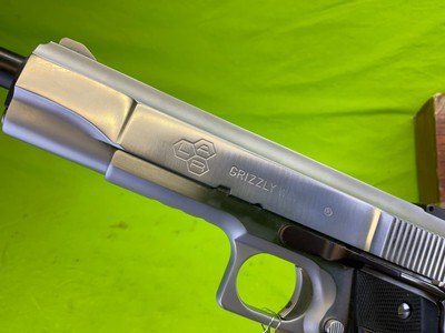 LAR GRIZZLY 45 Win Mag Hard Chrome MK MARK I Semi 1911 L.A.R. Box Collector - Image 12 of 19