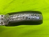 Ruger Vaquero 3 3/4 Sheriffs SAA Barnett Master Engraved Cowboy 10596 TALO 44 Magnum - 11 of 14