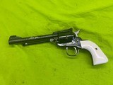 Custom Gary Reeder Trail Revolver Ruger Single Six 9MM 6 In Black 5 Shot - 1 of 18