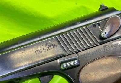 Rare ORIGINAL RUSSIAN MAKAROV 9X18 C&R COLLECTOR Bring Back NO Import Marks - Image 4 of 13