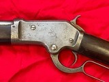 RARE Antique Colt Burgess 1883 Lever Action Rifle 24 Round Barrel 44-40 WCF - 17 of 20