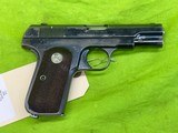 Colt 1908 Pocket HAMMERLESS 380 ACP Semi Auto NYPD Police Stamped MFG 1913 - 2 of 16