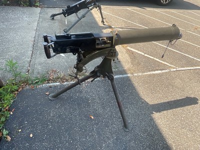 Ice House BRITISH Vickers MG & Tripod 303 WWII Belt Fed Semi Auto - Image 12 of 20
