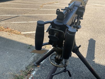 Ice House BRITISH Vickers MG & Tripod 303 WWII Belt Fed Semi Auto - Image 6 of 20