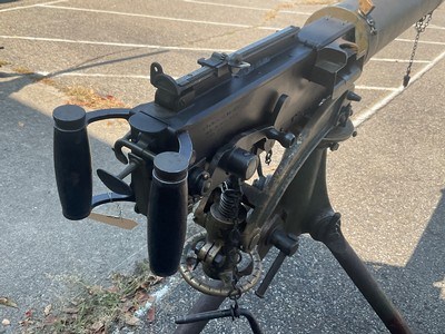 Ice House BRITISH Vickers MG & Tripod 303 WWII Belt Fed Semi Auto - Image 7 of 20