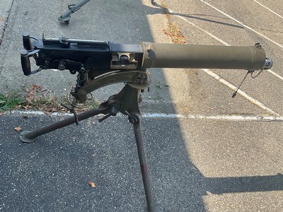 Ice House BRITISH Vickers MG & Tripod 303 WWII Belt Fed Semi Auto - Image 8 of 20