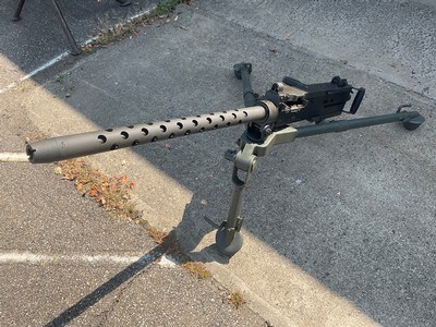 50 BMG Cal Browning COLT M3 Tripod M2 NWJ Aircraft Semi Auto Belt Fed WWII - Image 3 of 12