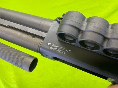 Custom Limited MG Arms MFG ‘THE PIG’ Super Shorty 12GA AOW Pump Shotgun 12 GA Mossberg 590 - Image 14 of 16